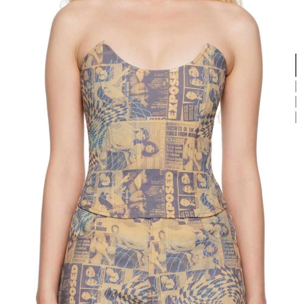 MIAOU Leia Corset Top